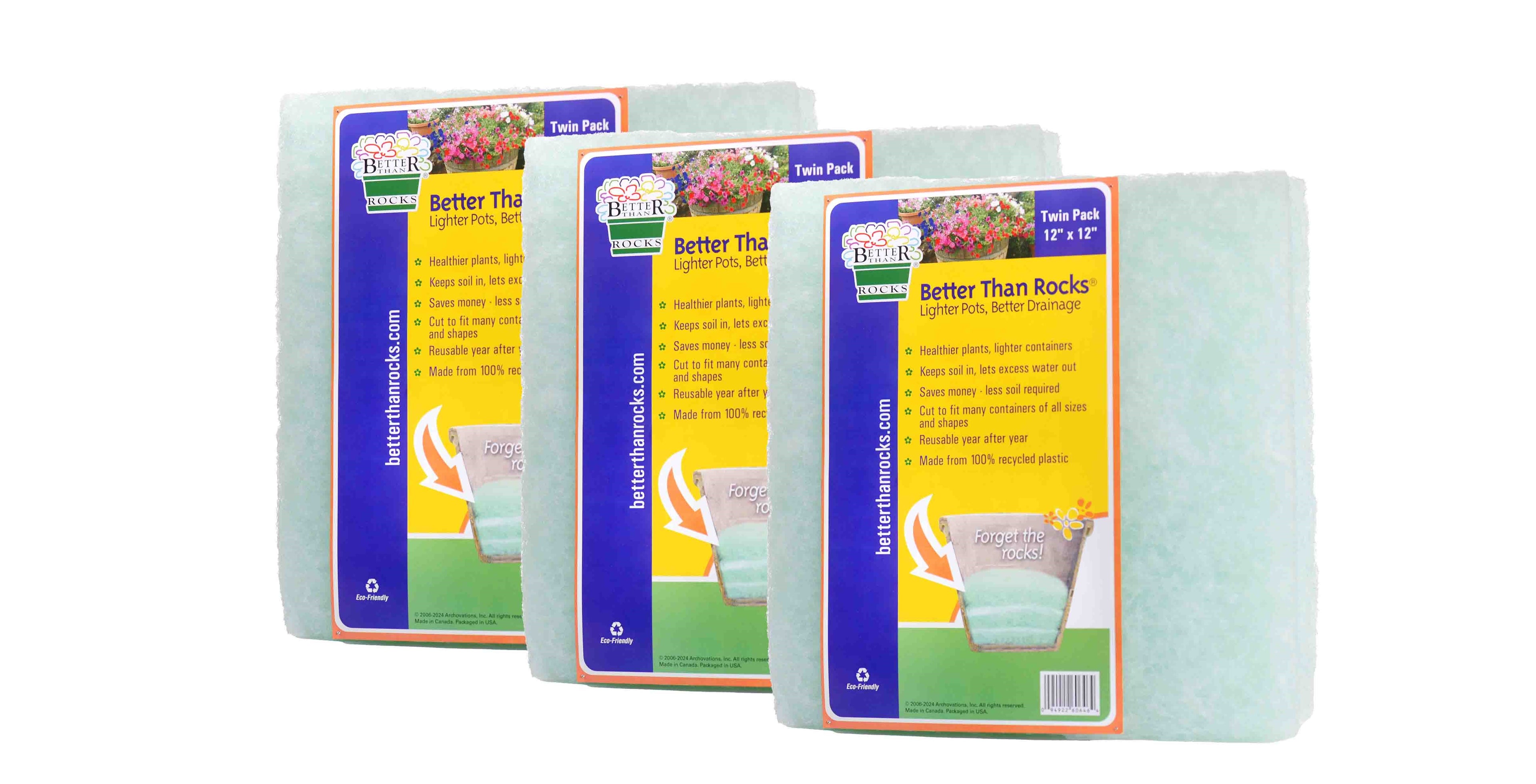 Special - Set of Three 12" × 12" Twin Packs for a savings of $6.30!